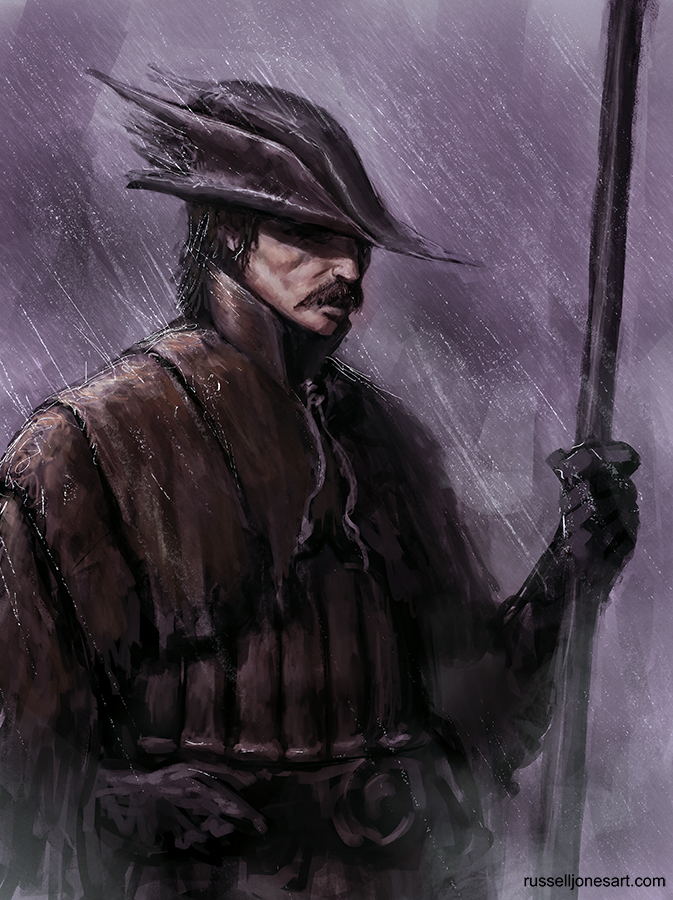 Bloodborne Hunter Sketch