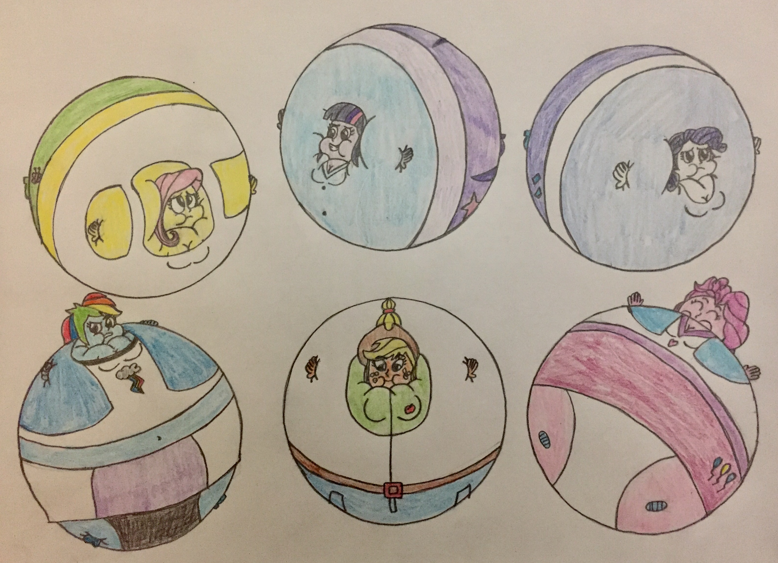 Balloon Deviantart My Little Balloons (1/2) by WarioTheInflator on DeviantArt