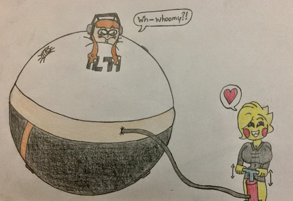 Splatoon Inflated Inkling Girl Inflation by WarioTheInflator on DeviantArt