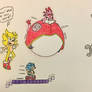 Super Sonic and Burning Blaze (1/2)