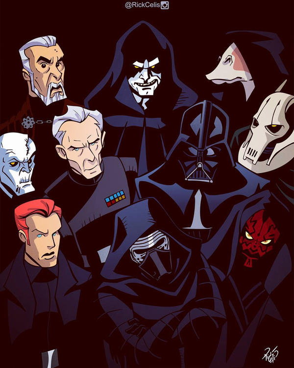 Dark Side Ranks The Dark Side by RickCelis on DeviantArt