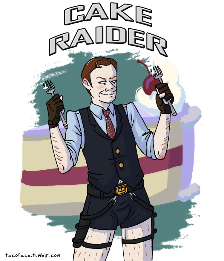 Mycroft: CAKE RAIDER