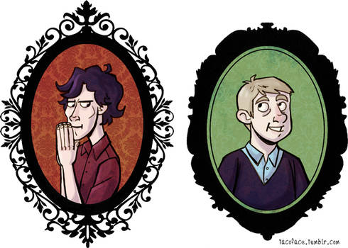 Sherlock and John Frames