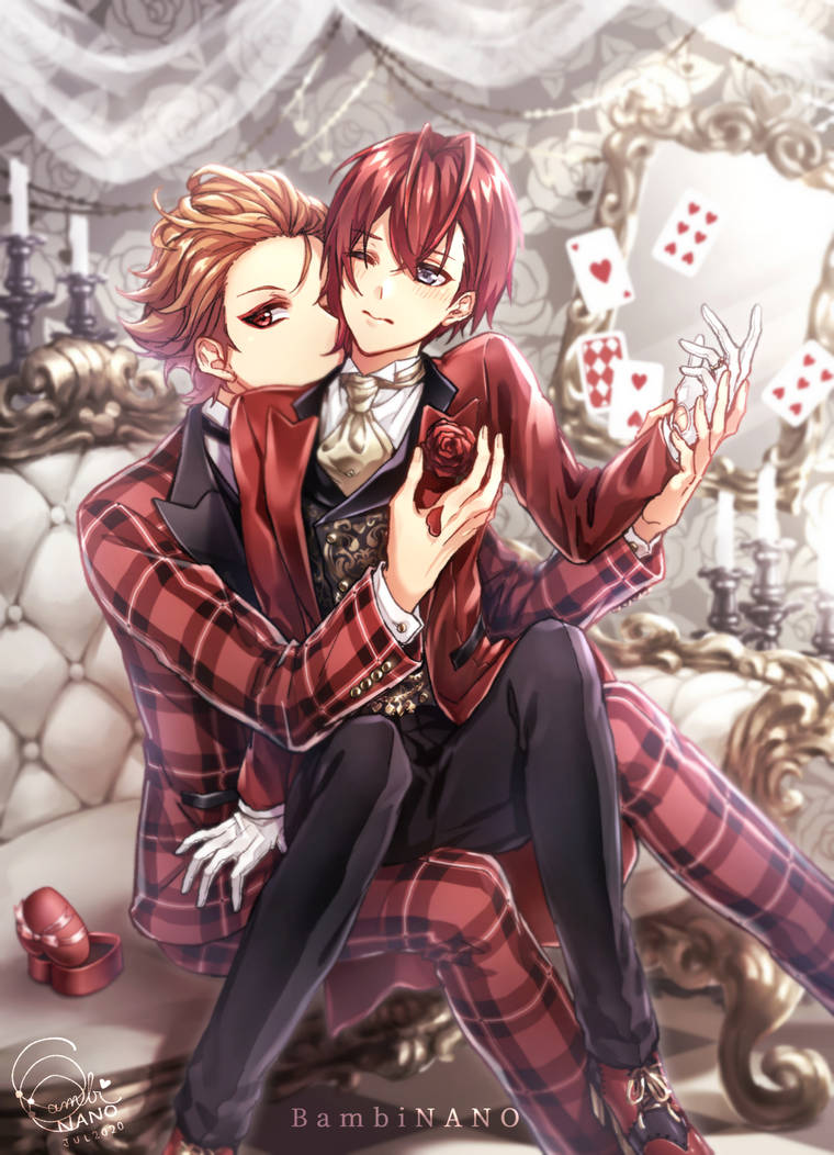 Ace and Riddle - Ghost Marriage - by bambinano on DeviantArt