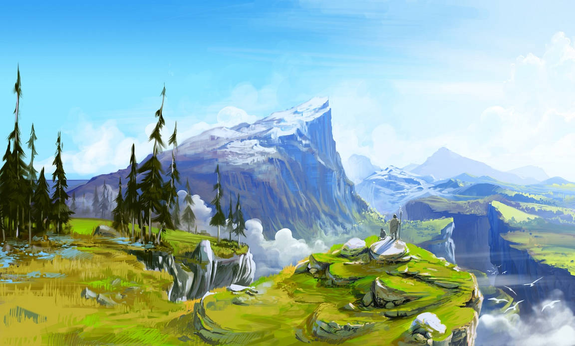 Spring in the valley by arcipello on DeviantArt