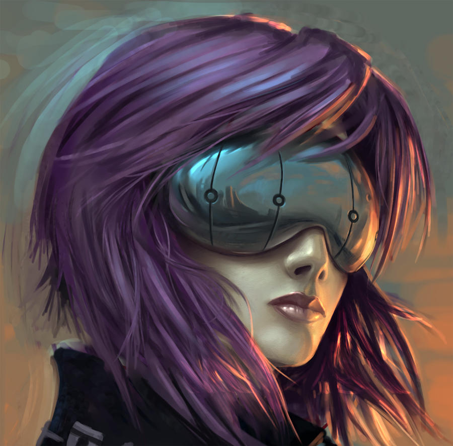 Motoko Close-up by arcipello