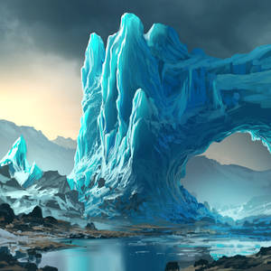 Glacier Sketch by arcipello Glacier Sketch by arcipello