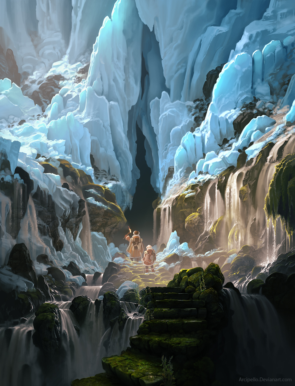 The Frozen Pass by arcipello
