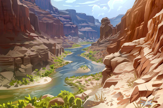 Grand Canyon sketch