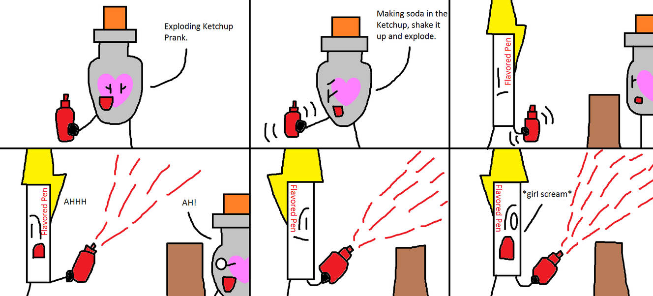 Exploding Ketchup Exploding Ketchup Prank by HouseVSDubstep721 on DeviantArt