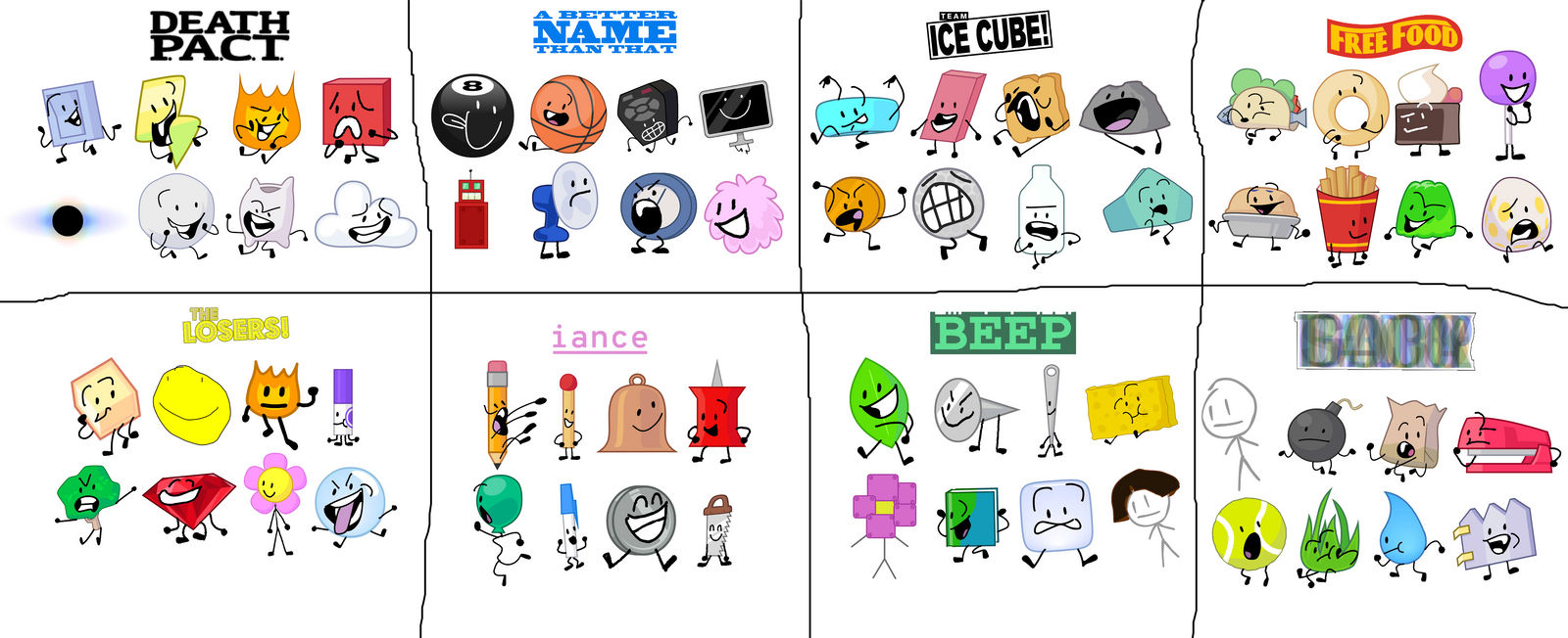 My BFB Random Teams by HouseVSDubstep721 on DeviantArt