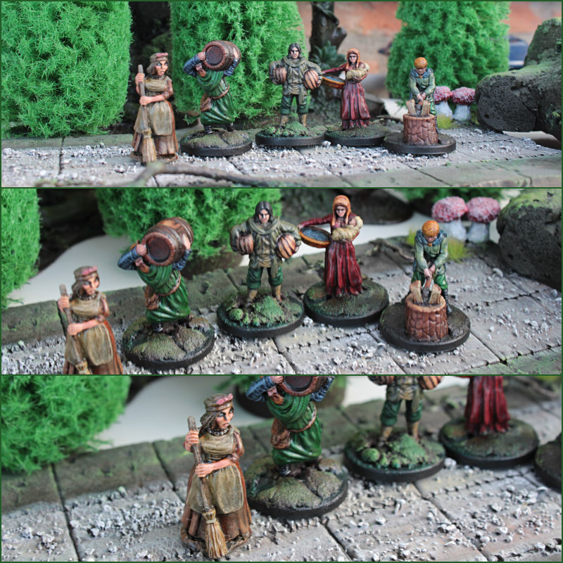 Townsfolk By Kathminiatures On DeviantArt