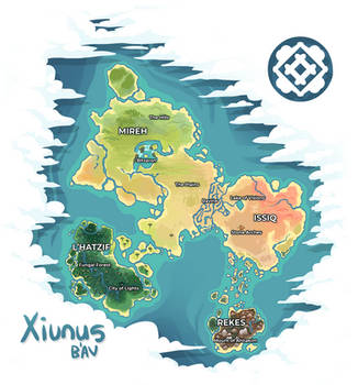 Xiunus - B'Av Map by preimpression
