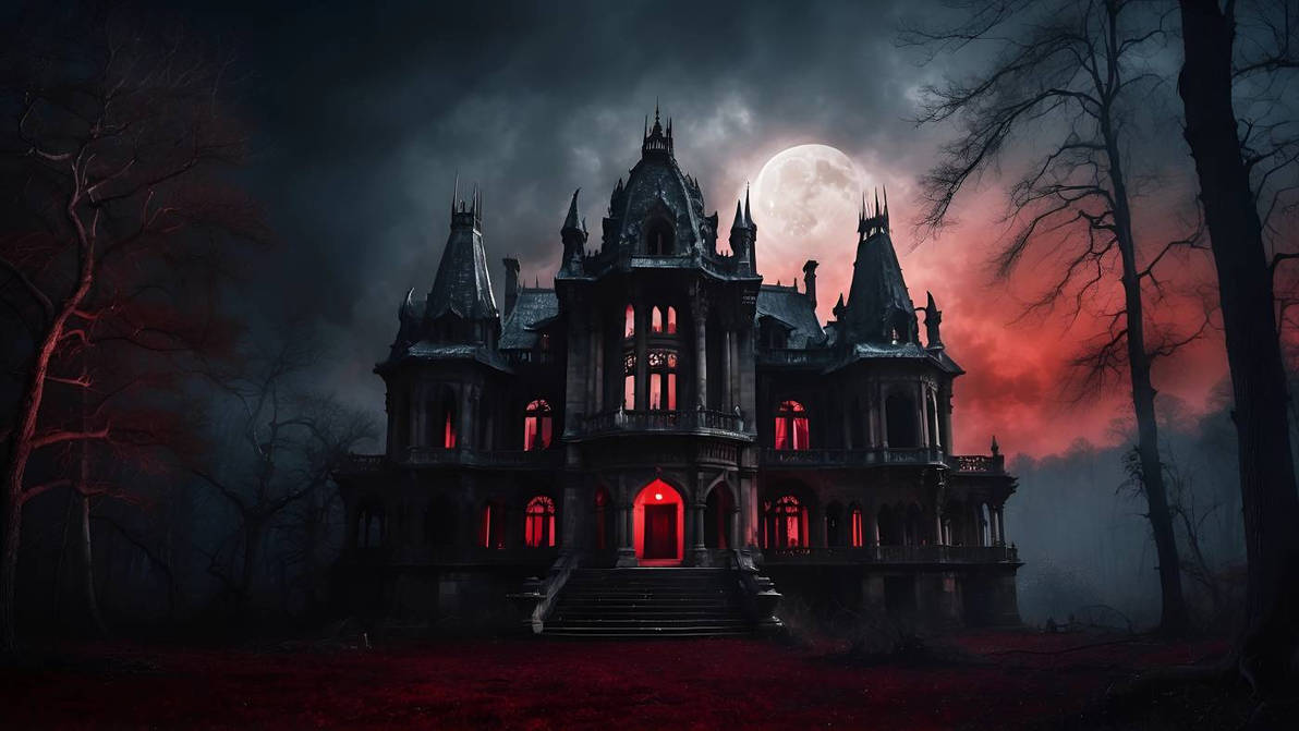 Vampire haunted mansion by RixenGFx on DeviantArt
