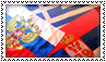 Greece Russia Serbia friendship stamp