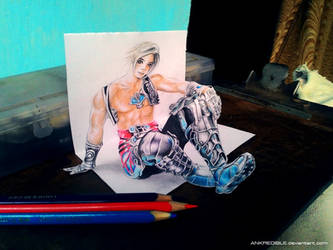 Vaan (Final Fantasy XII) - 3D Color Pencil Drawing