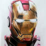 Ironman (Color Pencil Drawing)