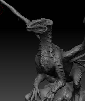 WiP Drake sculpt