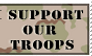 I Support our Troops Stamp