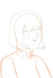 W.I.P. of velma or self portrait??