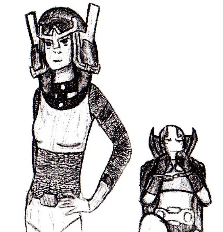 Oblivious Barda and a frustrateed Mr. Miracle