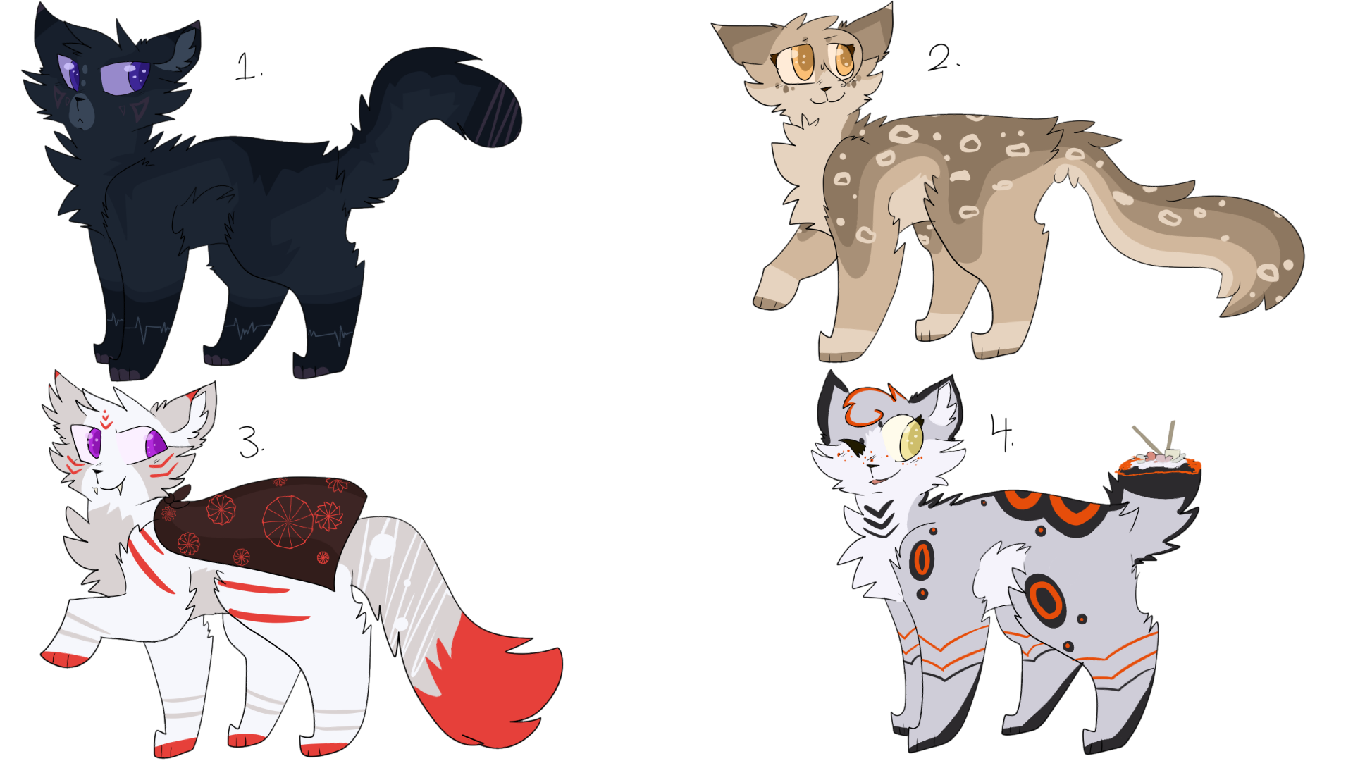 [CLOSED] Cat Adoptables