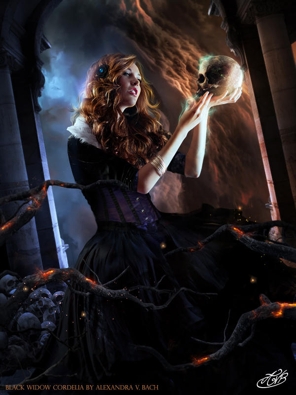 Black Widow Cordelia by AlexandraVBach Black Widow Cordelia by AlexandraVBach