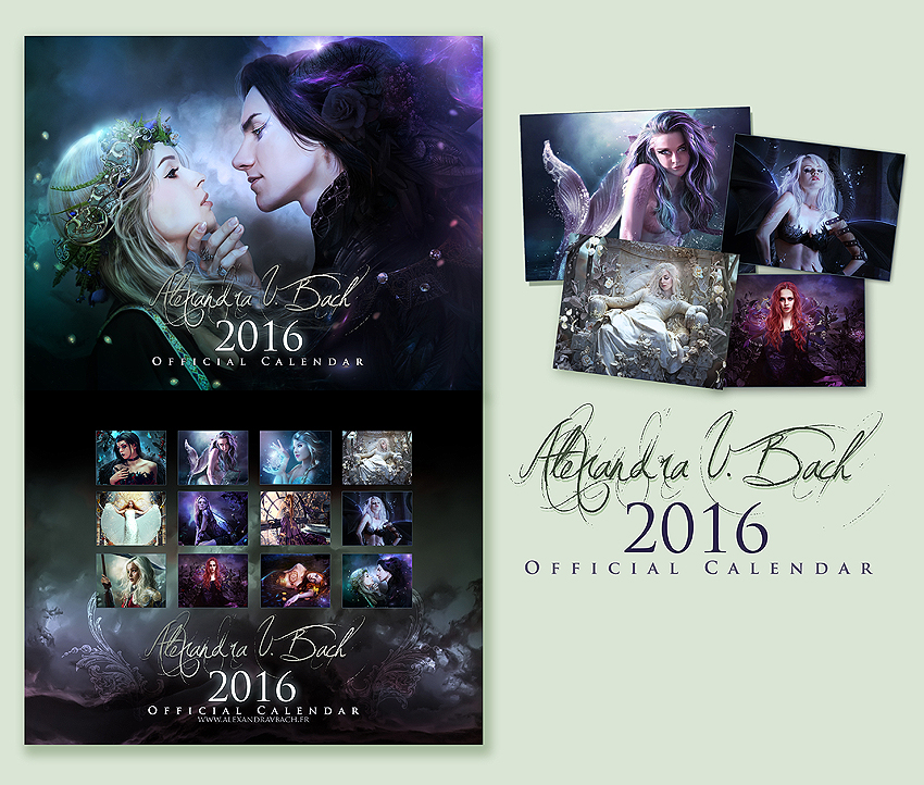 Alexandra V.Bach 2016 Calendar