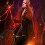 Tarot de la Nuit - Nine of Wands