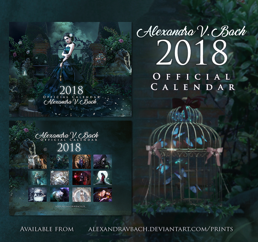 Alexandra V.Bach 2018 Calendar