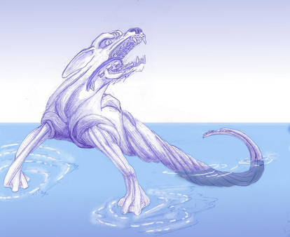 Canine-Mimic in Blue