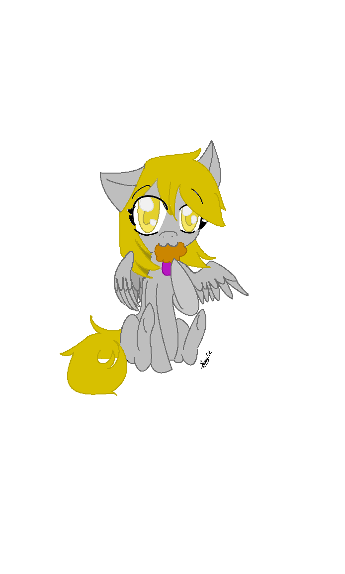 .:Derpy Vector- Flat Colors:.