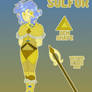 STEVEN UNIVERSE GEM OC REF: Sulfur