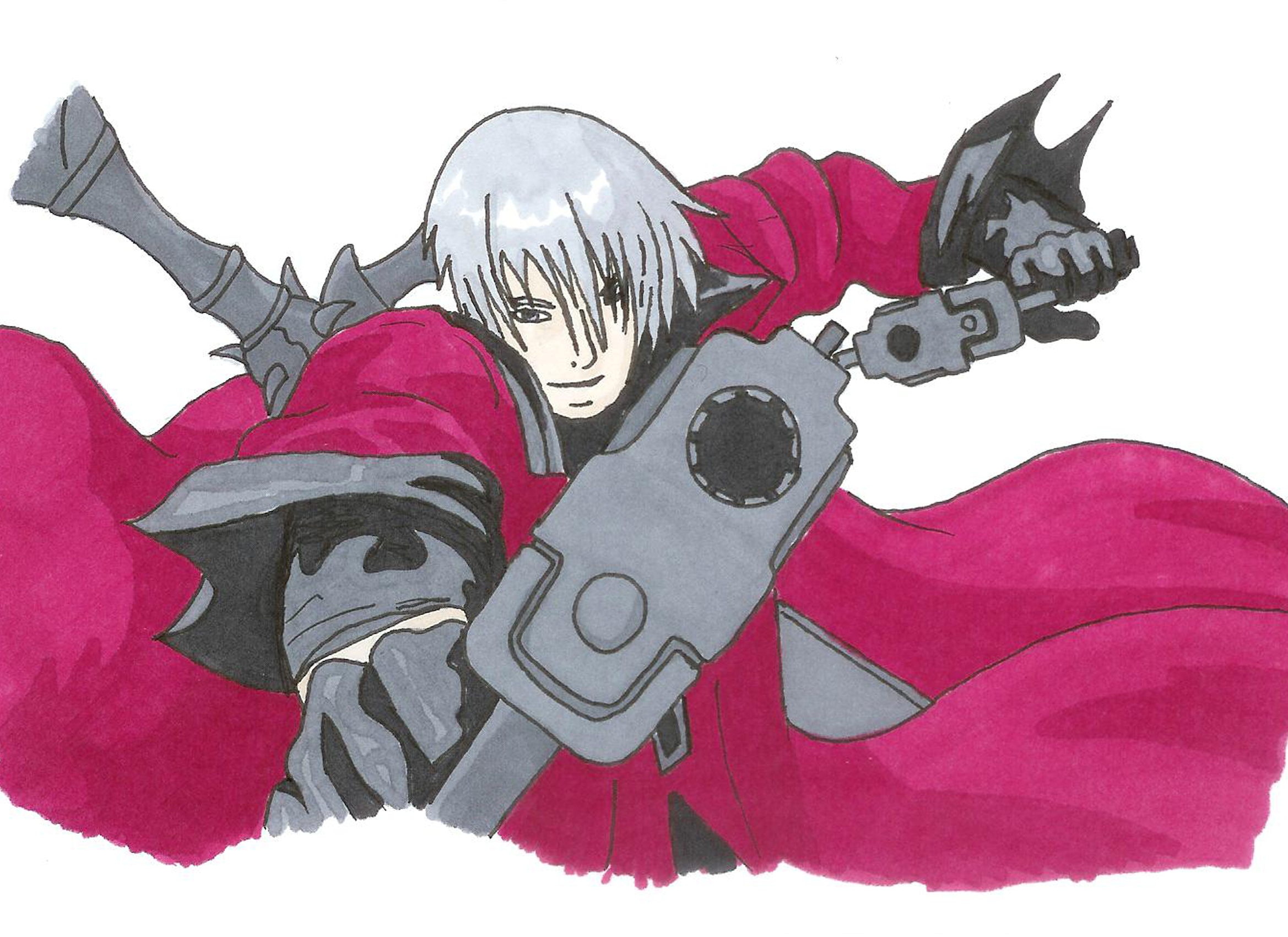 Devil May Cry Anime - Dante by epicchaos450 on DeviantArt