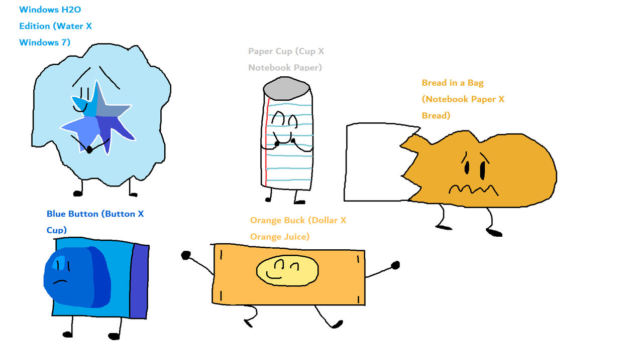5 Object Invasion Fanchildren by BeakTheOwl on DeviantArt