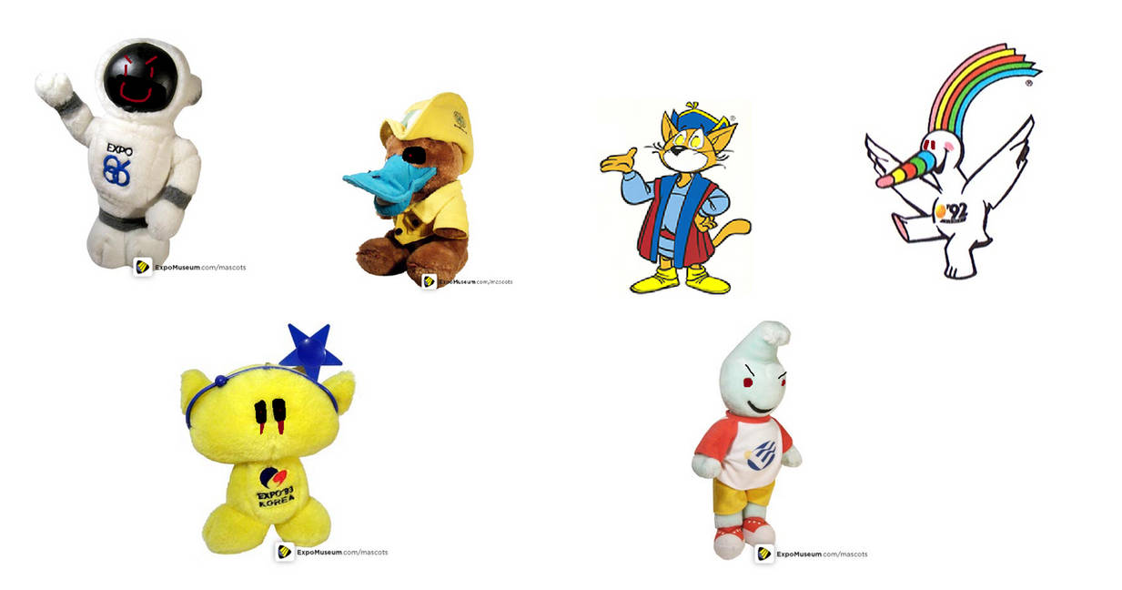 All Expo Mascots in Creepypasta AU Version Part 1 by BeakTheOwl on ...