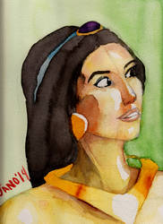 Rosiegaga as Princess Jasmine