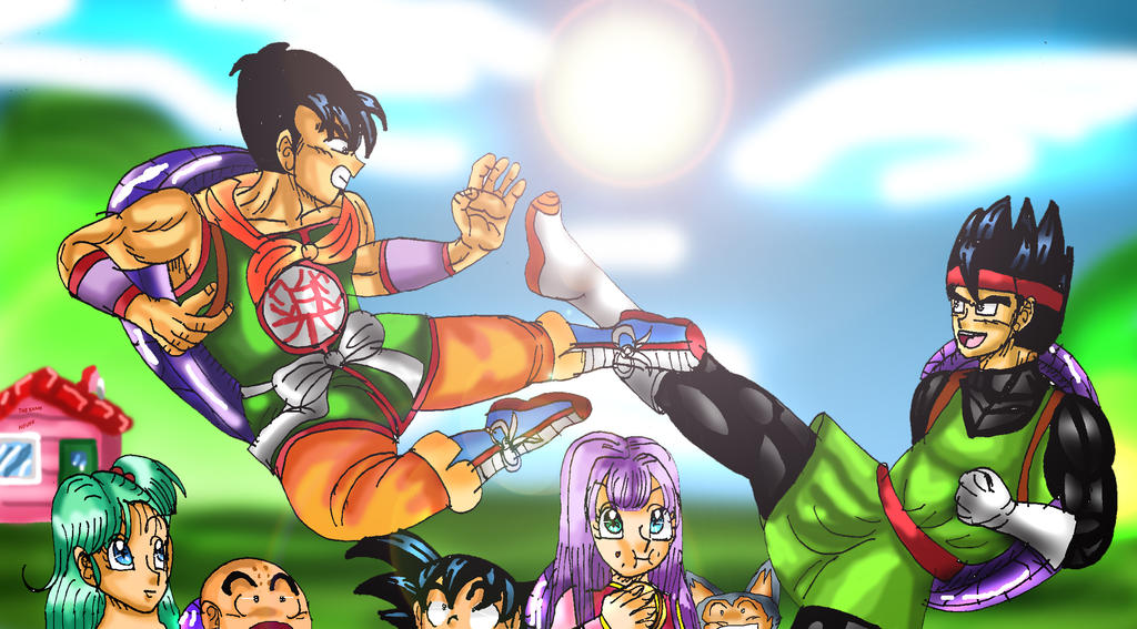 Yamcha vs Vine: Training for the 22nd Budokai