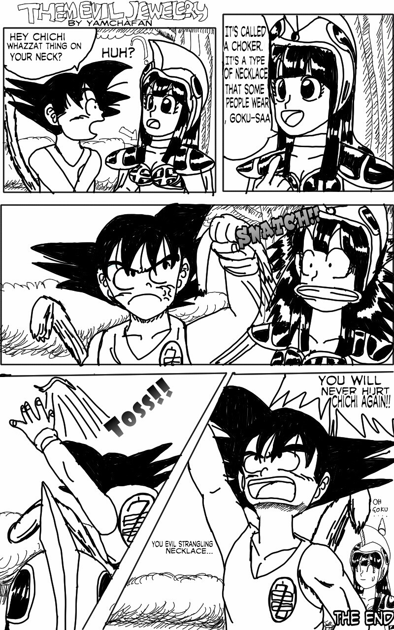 Dragonball Fan Manga Them Evil Jewelery By Yamchafan91 On Deviantart