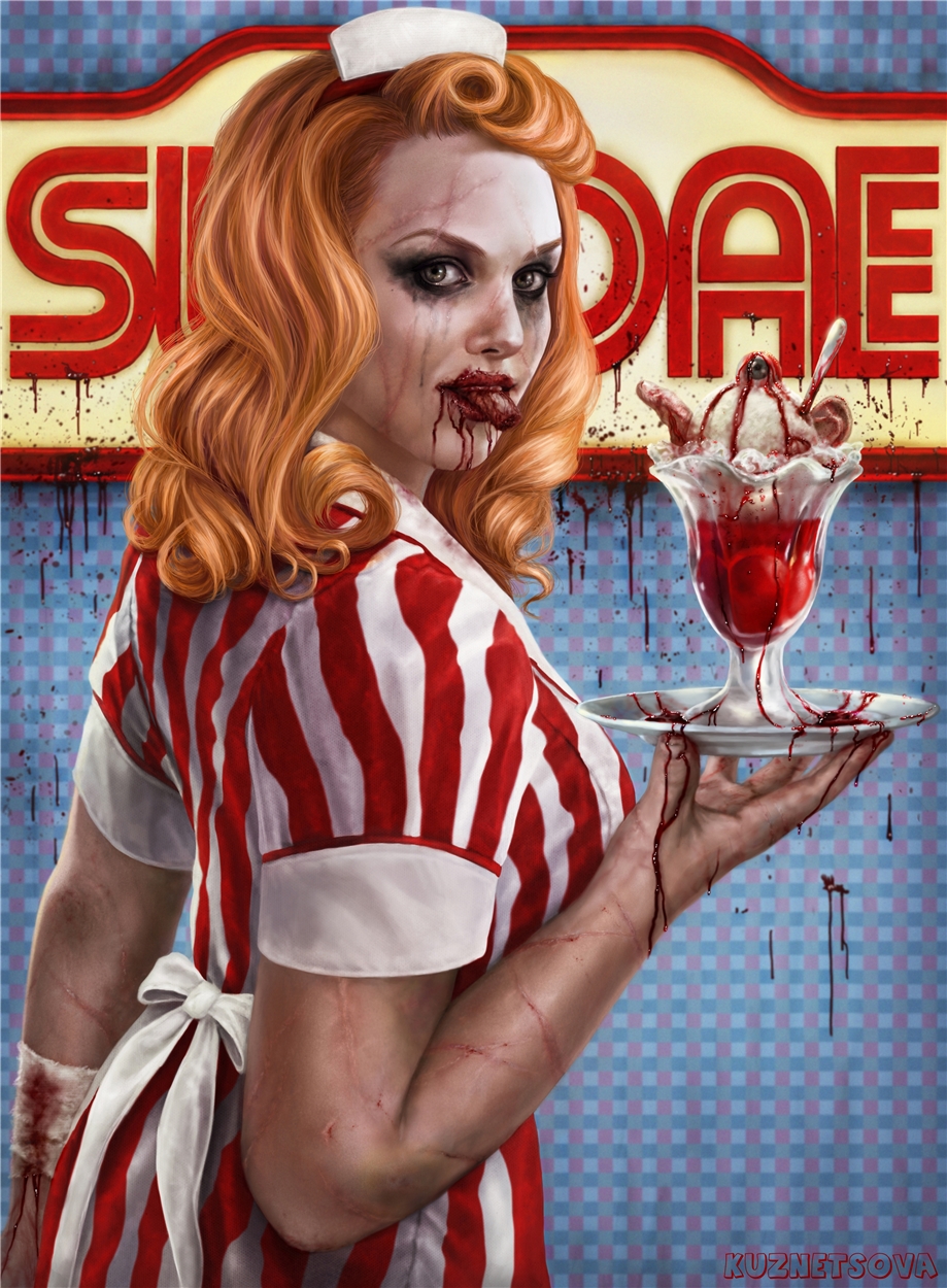 Bloody sundae