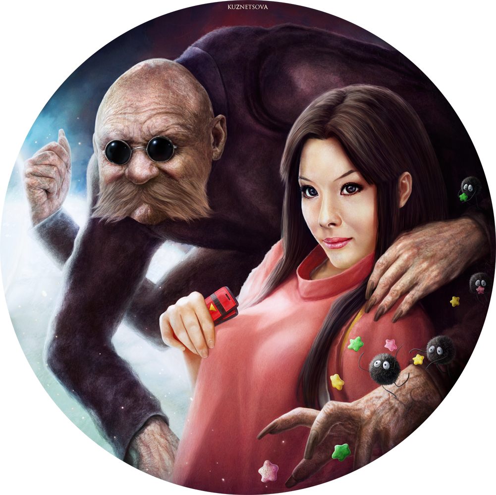 Kamaji And Lin By Darey Dawn On Deviantart Kamaji And Lin By Darey Dawn On Deviantart