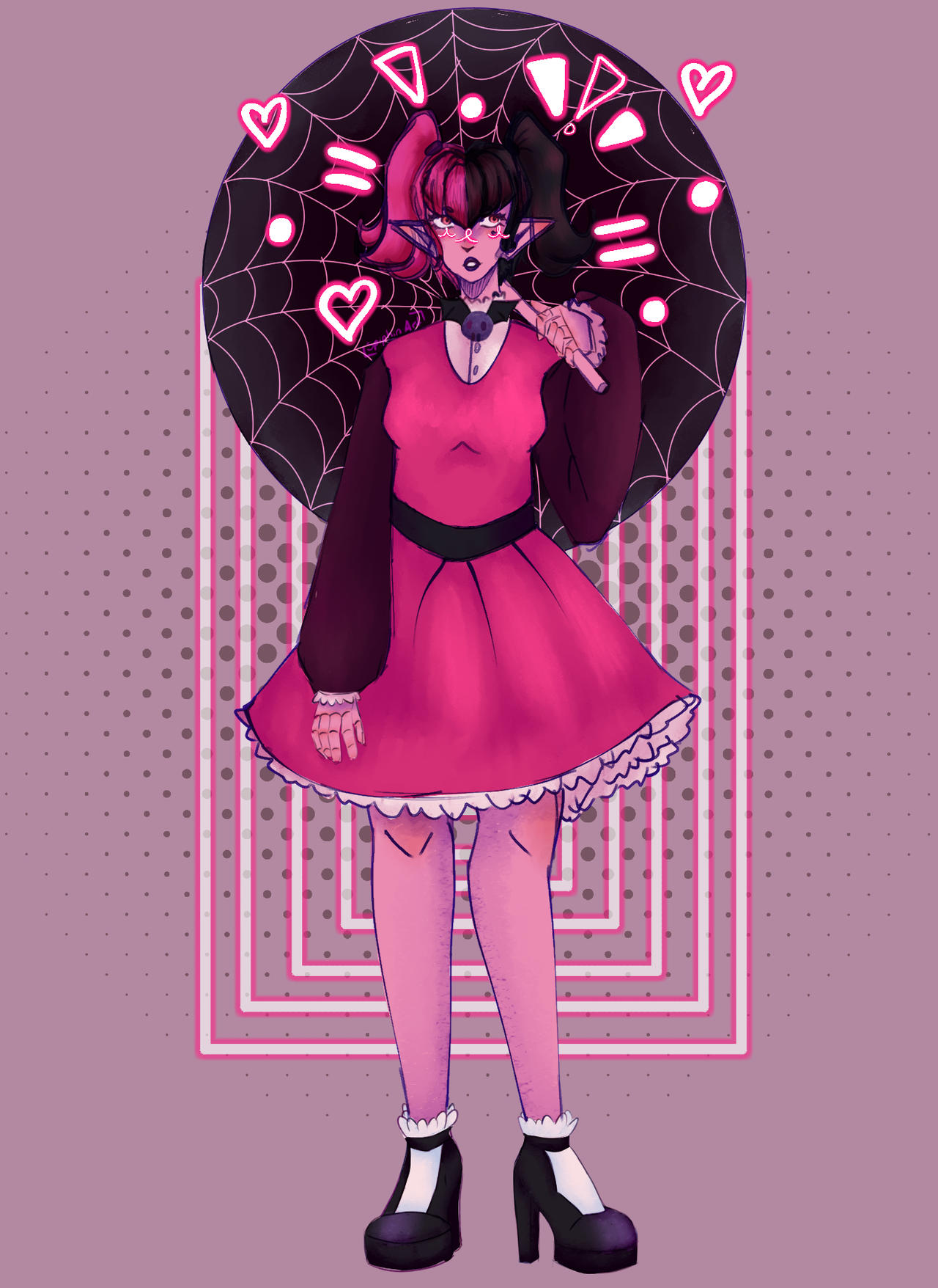 Draculaura redesign by Spisoup on DeviantArt