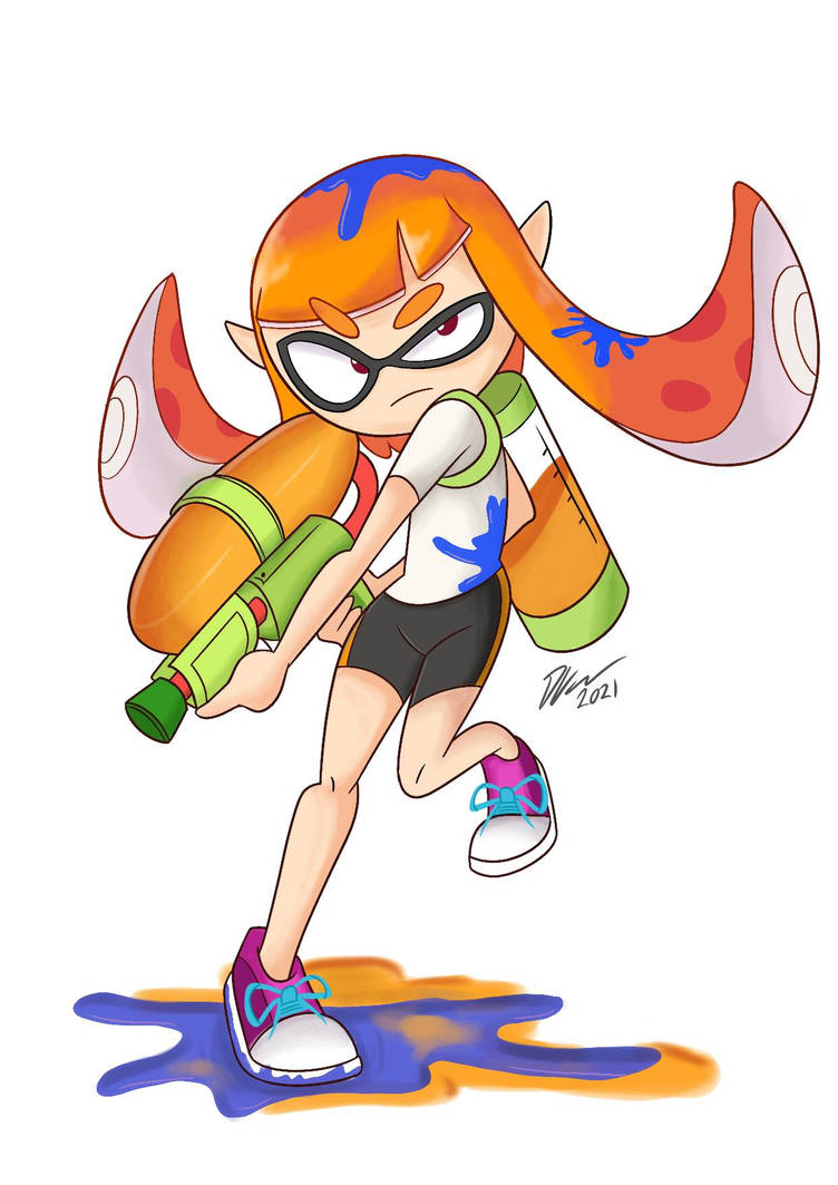 Splatoon Inkling Girl by graphic-dann on DeviantArt