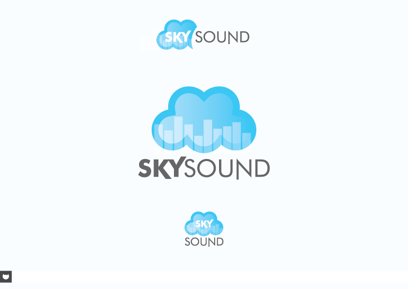 SkySound Logo Concept by Joshkrz