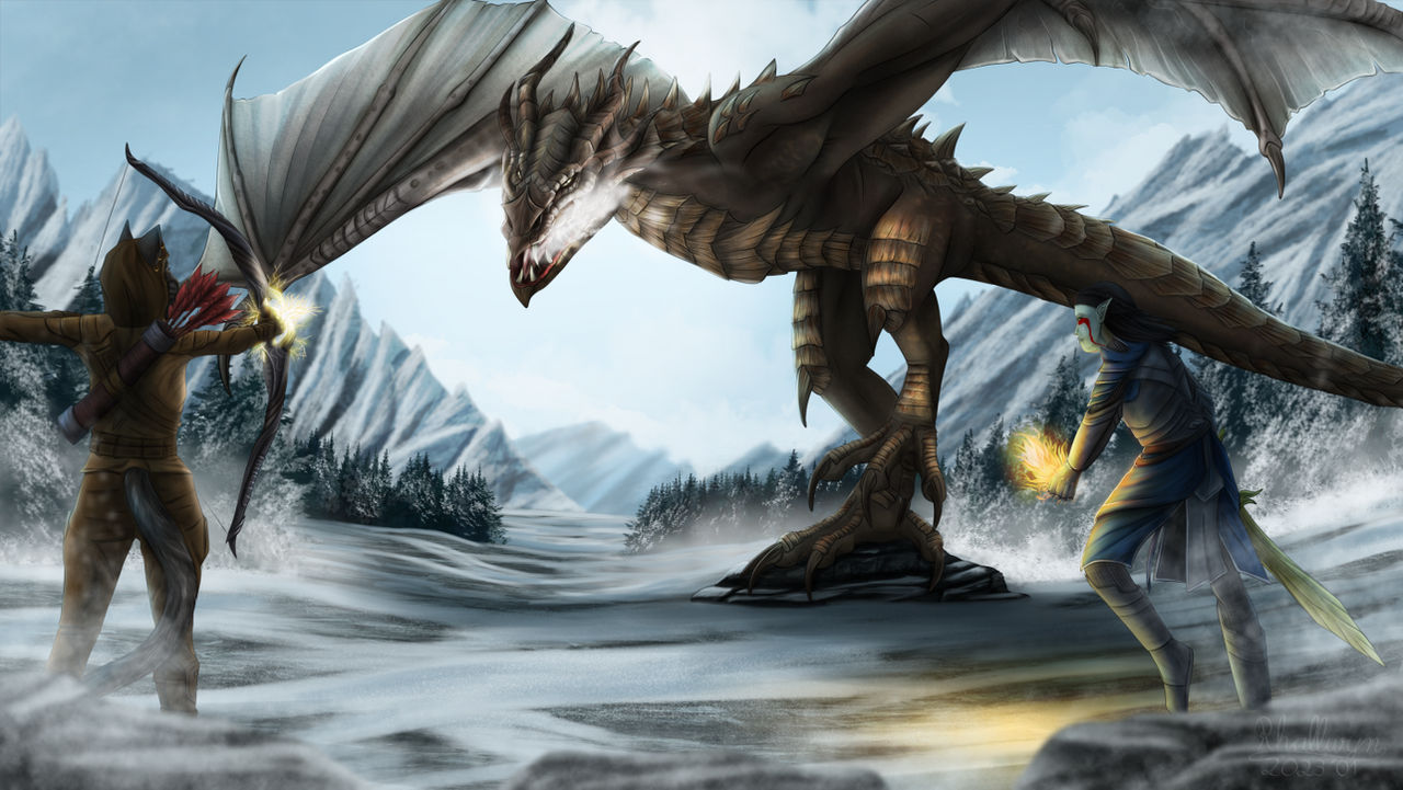 The Fight by Rhallwyn on DeviantArt