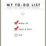 My To-Do List
