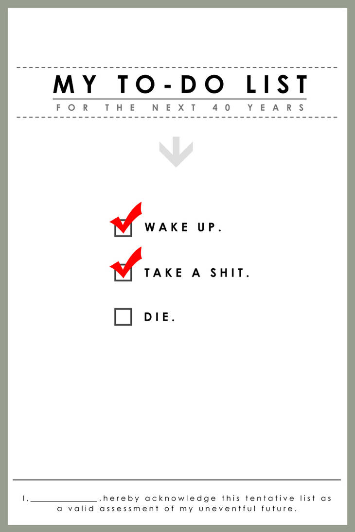 My To-Do List by huang