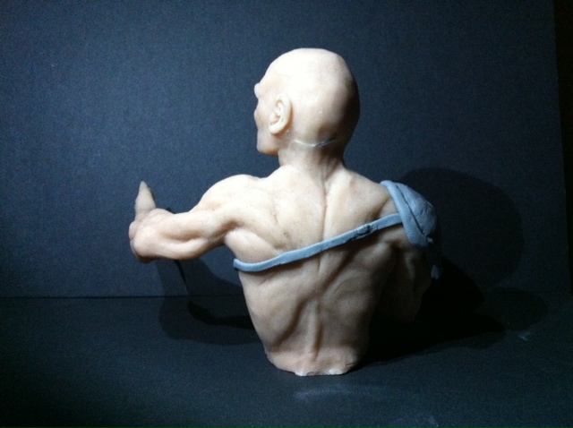 Primer busto Super Sculpey