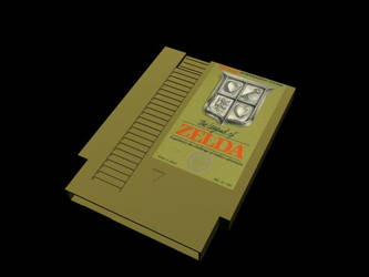 Zelda Gold Cartridge