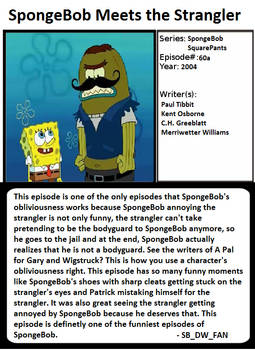 1001 Animations: SpongeBob Meets the Strangler